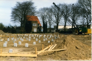 F0301 Begin bouw Galleehof voorjaar 1989